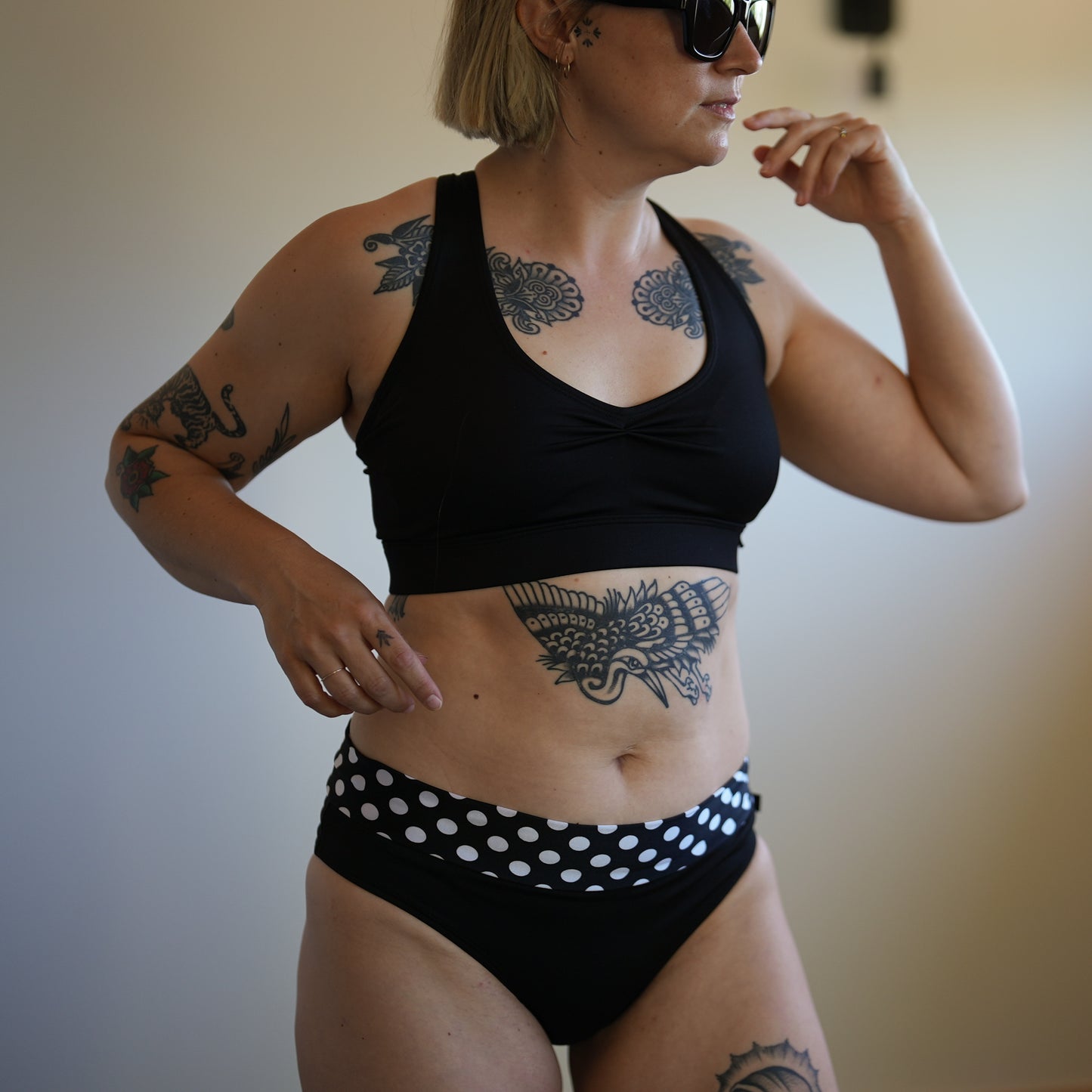 BELLIS | Haut de bikini bralette |  Noir